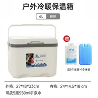 戶外冷暖保溫箱便捷車載露營野餐冷藏箱擺攤保溫箱（無溫度計款）