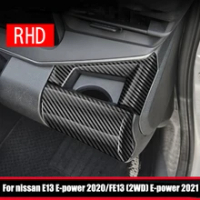 RHD For Nissan note E13 e-POWER 2020 FE13(2WD) e-POWER 2021 ABS Left and right storage box cover trim Interior accessories