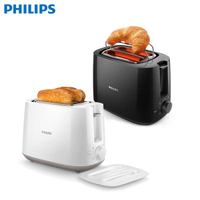 【飛利浦 PHILIPS】電子式智慧型厚片烤麵包機-黑色(HD2582)