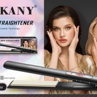 SOKANY15001 Hair straightener, hair styling, LED LCD display panel, household straightening board