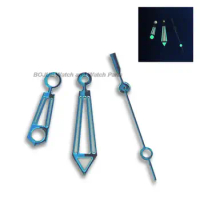 Blue Watch Hands Green Luminous for Seiko NH35A NH36 Automatic Movement Hands Replacement Watch Pointers Accessories