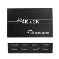 4K 2k 1X4 HDMI Splitter Full HD 1080p Video HDMI 1 In 4 out Switch Switcher Display For Smart TV monitor projector mi box3 ps4
