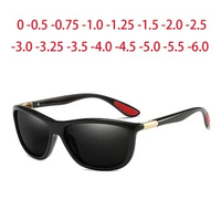 Oval Women Polarized Sun Glasses Sunglasses Custom Female Myopia Minus Prescription Lens 0 -0.5 -1 -2 -3 To -6