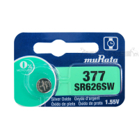 muRata村田(原SONY) 鈕扣型 氧化銀電池 SR626SW/377 (5顆入)