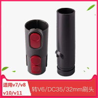 Penyesuai Muncung Beg Vakum Dyson, Serasi dengan V7, V8, V10, V11 hingga V6 DC62, Aksesori Penukar S
