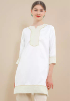 Chanira Festive Collection Chanira Festive Zoya Tunic - White