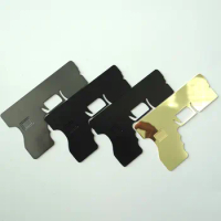 4442 chip slot gun shape Metal business card , metal credit card with strip , signature and nfc chip