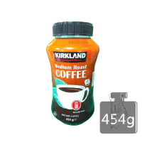 好市多 Kirkland 科克蘭 即溶咖啡粉 454公克/瓶 中度烘焙 小資 超便宜 早餐 順口 沖泡 【熊超人】