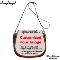 50 PCS Custom Your Logo Crossbody Bags For Women Ship Express Girl DIY Women Designer Bags Free Tote DropShipping