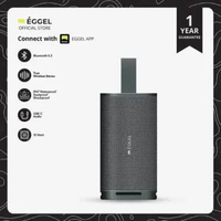 EGGEL Play 2 Waterproof Portable Bluetooth Speaker