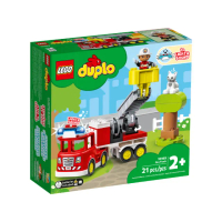 【LEGO 樂高】LT10969 得寶系列 - 消防車(大顆粒)