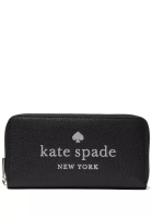 Kate Spade Kate Spade Glitter Embossed Leather Wallet - Black