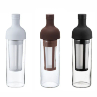 【HARIO】酒瓶冷泡咖啡壺 冰釀 冷萃 650ml(FIC-70 咖啡 灰白 黑色 任選)