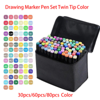 Touch Art Maker Pen Pen Warna Art Drawing Marker Pen Set Twin Tip Color Pewarna