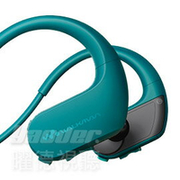 【送收納盒+耳塞+收線器】SONY NW-WS413 藍 4GB 防水極限運動數位隨身聽