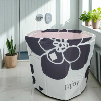BATHE PROJECT Bak Mandi Lipat Dewasa Anak Portable - Hemat Tempat, Hangat Hingga 3 Jam