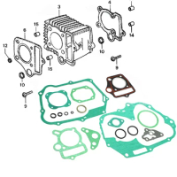 New Complete Engine Gasket Set For Honda C70 CL70 CT70 Trail 70 K0-K4 Scrambler