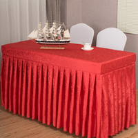 長方形桌套會議室桌裙桌布冷餐餐飲臺布展會簽到臺裙長條桌罩