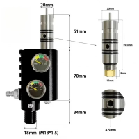 Air Force Condor Constant Pressure Valve PCP Explosion Proof External Regulation Type Z 3500psi4500p