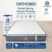 ORTHOBED Pocket Springbed Deluxe Plushtop 30Cm 120 x 200