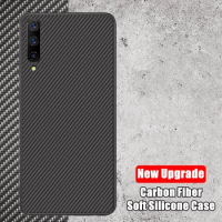 Carbon Fiber Case For Huawei P Smart Plus Z S Pro Y6 Y7 Y9 Prime 2019 Y6S Y9S Silicone Case Cover For Huawei P30 Pro P40 Lite E