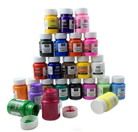 【壓克力顏料-30ml】24色 無毒廣告顏料 DIY 油畫顏料 流體畫 顏料 繪畫 油畫 丙烯酸顏料