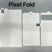 3 in 1 Hydrogel Soft Film For Google Pixel Fold Back Front Screen Protector Not Tempered Glass