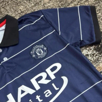 MANCHESTER UNITED RETRO HOME AWAY SEASON 1999/00 KIT