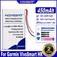 HSABAT 361-00088-00 450mAh Battery for Garmin VivoSmart HR / VivoSmart HR for approach x40 Batteries