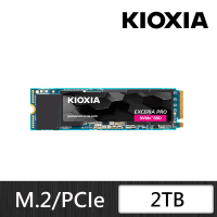 KIOXIA 鎧俠 Exceria Pro SSD M.2 2280 PCIe NVMe 2TB Gen4x4(LSE10Z002TG8)