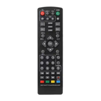 Black Universal Wireless Remote Control Controller Replacement for DVB-T2 Smart Television STB HDTV Smart Set Top TV Box