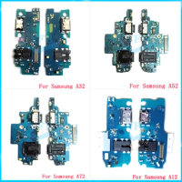 For Samsung Galaxy A42 A52 A32 A326 A72 A52S A12 A02 A52U A82 USB Charger Dock Connector Charging Port Microphone Flex Cable
