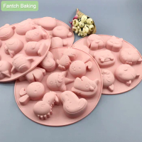 Kinds Halloween Silicone Mold Fondant Chocolate Candy Soap Easter Christmas Mould Oven Steam Useful Cake Decorating Tools Resin
