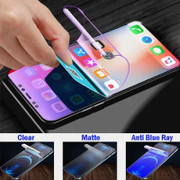 1-4Pcs Matte Anti-Blue Ray Clear Screen Protector Hydrogel Film For Samsung S10 S10E S9 S8 Plus Screen Guard on Glaxy S7 edge