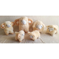 Domba, Boneka Domba, Domba Tanduk Ukuran M