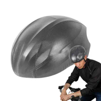 Bicycle Hard Hat Rain Cover Foldable Reflective Rain Cover Multifunctional Night Riding Rain Cover Portable Cycling Gear For