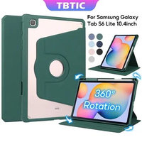 TBTIC For Samsung Galaxy Tab S6 Lite 10.4 2020 Tablet Case 360° Degree Protective Transparen Cover Case SM-P610 P615 P613