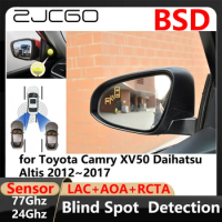 BSD Blind Spot Detection Lane Change Assisted Parking Driving Warnin for Toyota Camry XV50 Daihatsu Altis 2012~2017