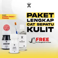 SVMMER SHOES CARE Paket Leather Paint Cat Lukis Sepatu Kulit Tas Dompet Jeans Topi Lukis Kaos Kanvas