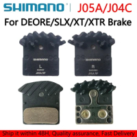 SHIMANO ICE-TECH J05A J04C J02A MTB Bicycle Resin Metal Brake Pads Cooling Fin for DEORE SLX XT XTR M675 M785 M6000 M7000 M8000