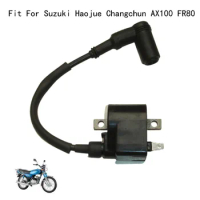 C030 High Voltage Elecrtric Ignition Coil For Suzuki Jincheng Haojue Changchun AX100 FR80 High Pressure Coil