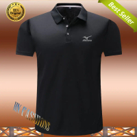 Mizuno เสื้อโปโลคอปกสีเงิน, เสื้อคอปกผู้ชาย, เสื้อโปโลคอปกผู้ชาย, เสื้อโปโลคอปกผู้ชาย, เสื้อโปโลคอปก