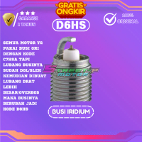 BUSI RACING SUPER IRIDIUM D6HS UNTUK LUBANG BUSI C7HSA YANG SUDAH DIBESARKAN / SNAI /OVERBOSS GRAND,