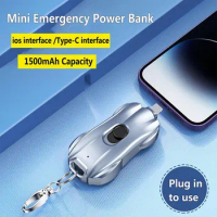 Portable Phone Charger Mini Ordinary Key Tool Roadster Powerbank Wireless Carry-on Ultrathin Contingent Mobile Power Supply