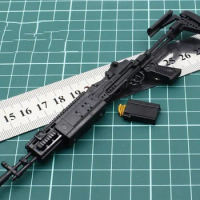 1/6 Scale M14BER Combat Rifle 4D Gun Model Plastic Assemble Weapon for 12 Inch Action Figures Soldier Military Building Kit Toy