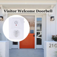 Sensor Motion Door Bell Switch MP3 Infrared Doorbell Wired PIR Motion Sensor Voice Prompter Visitor Welcome System Entrance