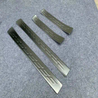 Car Styling Stainless Steel Exterior Scuff Plate Door Sill for Nissan Note E13 2020 2021 2022 Auto Accessories Automobiles