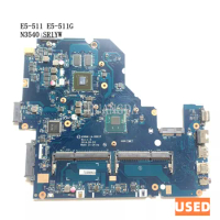 USED LA-B981P Motherboard N2840 N2930 N2940 N3530 N3540 CPU GT810M GPU for ACER E5-511 E5-511G Laptop Mainboard