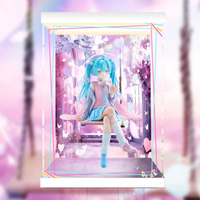 【AOWOBOX】FuRyu 壓泡麵 初音未來 戀愛的西裝外套 主題展示盒