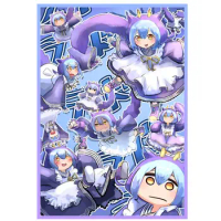 50PCS Yugioh Laundry Dragonmaid Card Sleeves Yu-Gi-Oh! Holographic Shine TCG OCG Trading Cards Protector Case